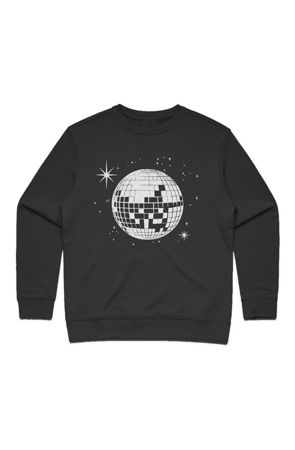 Womens Premium Crew- Mirrorball