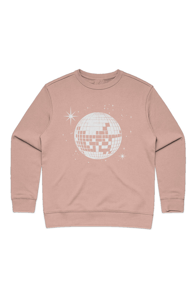 Womens Premium Crew- Mirrorball