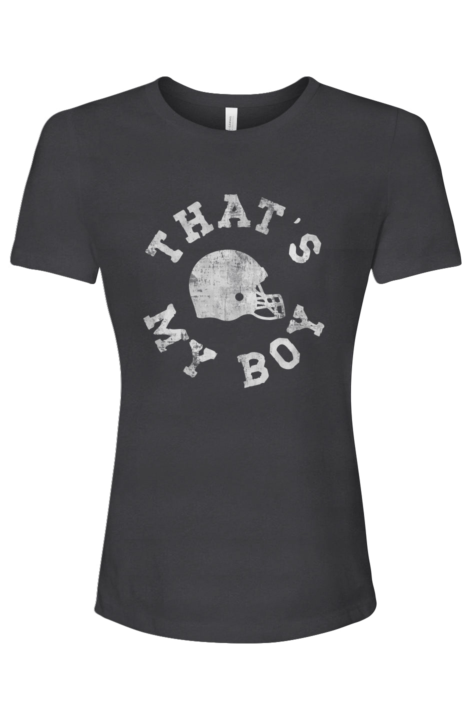 That's My Boy-Football Women’s Relaxed Fit Triblend Tee