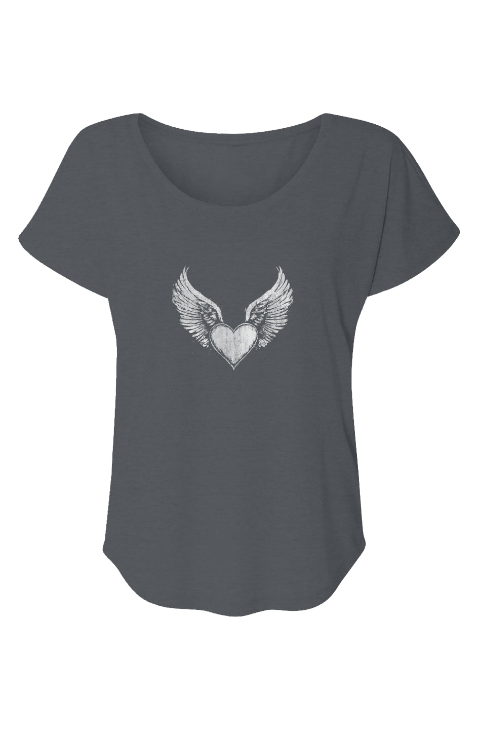 Angel Love- Woman's Dolman Triblend T-Shirt