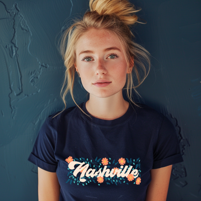 Nashville Blossom Graphic Tee