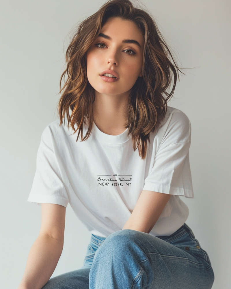 Cornelia Street Minimalist Graphic T-Shirt