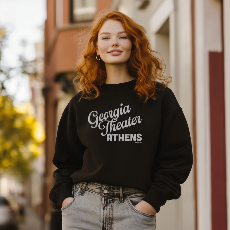 Womens Premium Crewneck - Georgia Theater