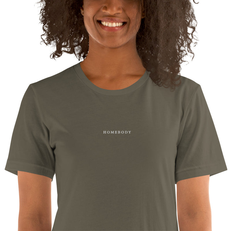 Homebody Embroidered Tee