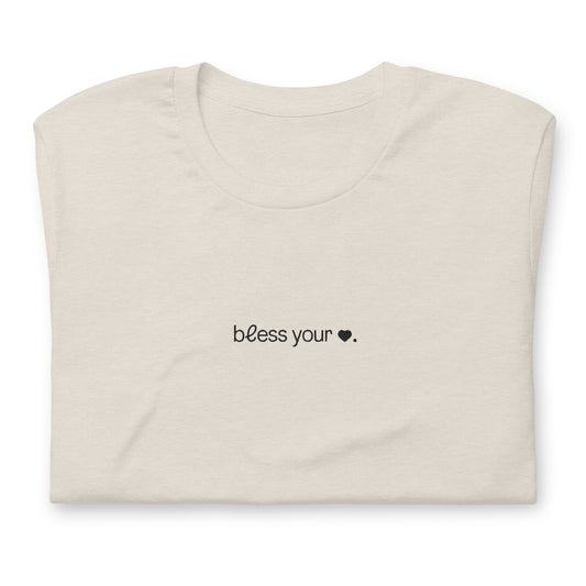 Bless Your Heart Minimalist Graphic Tee