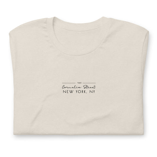 Cornelia Street Minimalist Graphic T-Shirt