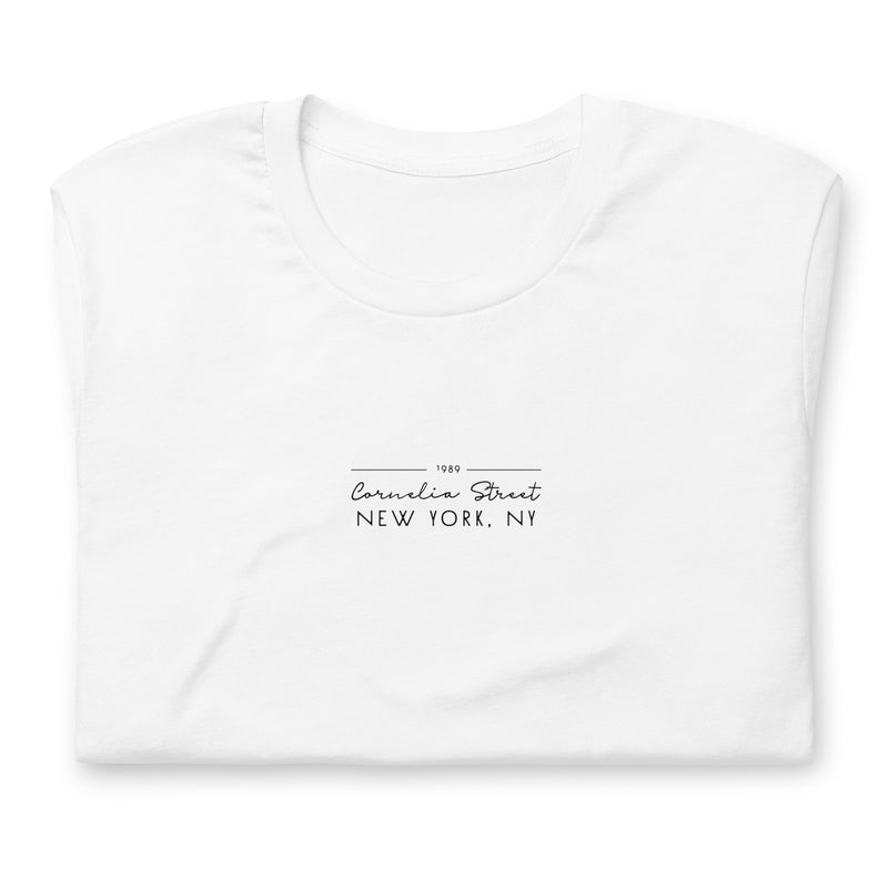 Cornelia Street Minimalist Graphic T-Shirt