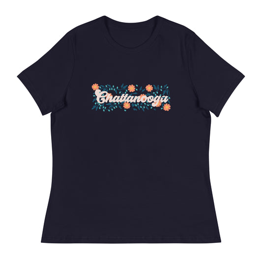 Chattanooga Charm Floral Graphic T-Shirt