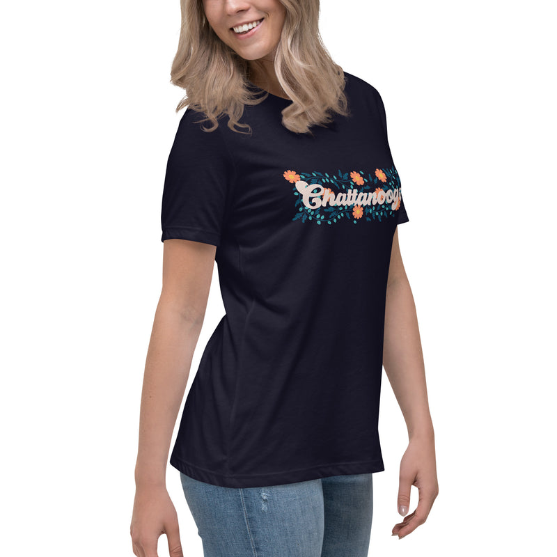 Chattanooga Charm Floral Graphic T-Shirt